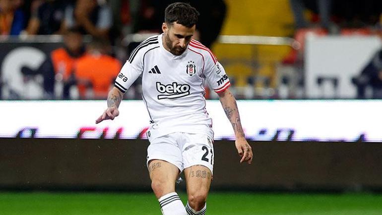 Beşiktaşta Rafa Silvadan 3 gollü şov Kayserispor maçında fırtına gibi