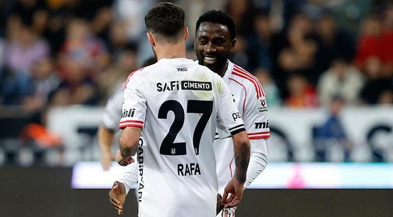 Beşiktaşta Sergen Yalçın yıldızlarla konuştu, goller sıralandı