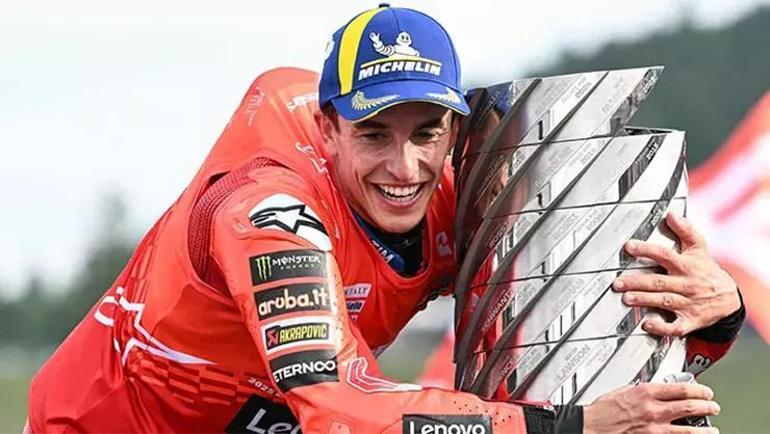 2025 Moto GP sezonunda şampiyon İspanyol Marc Marquez