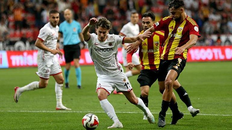 (ÖZET) Kayserispor galibiyete hasret, Gençlerbirliği 9 kişiyle puanı aldı I Maç sonucu 1-1