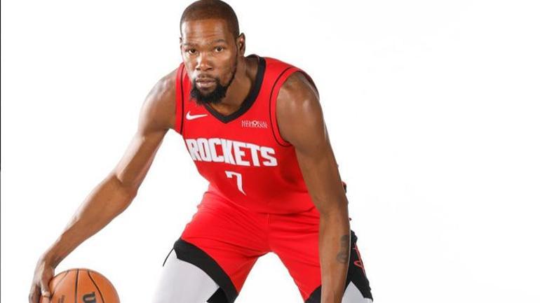 Houston Rocketsın yeni süper ikilisi Alperen Şengün ve Kevin Durant ilk kez medya karşısına çıktı