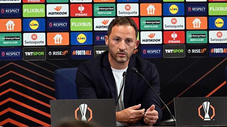 Domenico Tedesco: Karakter koyduk, herkes hazır, anın içinde