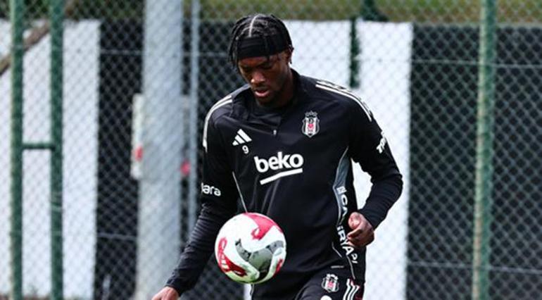 Beşiktaşa Galatasaray derbisi önesi büyük müjde Antrenmana katıldı