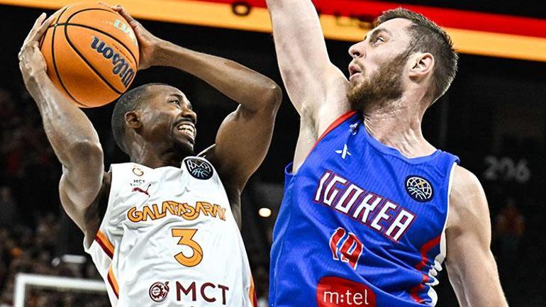 Galatasaray MCT Technic FIBA Şampiyonlar Ligine Igokea galibiyetiyle başladı