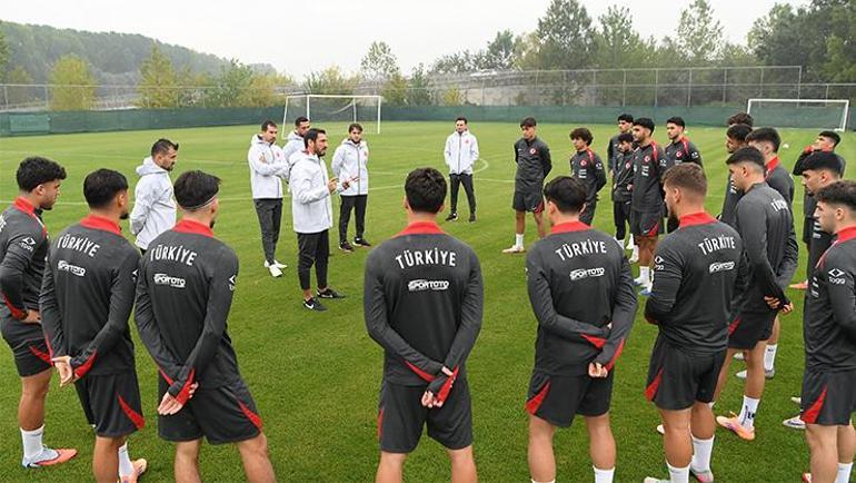 Ümit Milliler Litvanya maçına hazırlanıyor