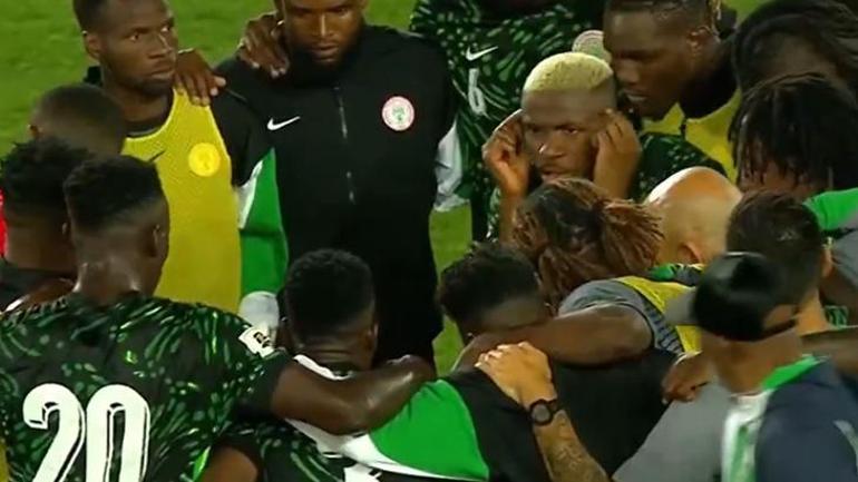 Victor Osimhen warned his teammates He shouted in the middle of the field, and everyone listened to him
