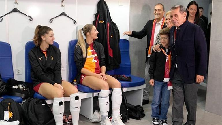 İlkin Aydın ve Myriam Sylla Galatasarayın ilk maçında şov yaptı Dursun Özbek sürprizi