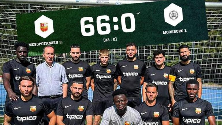 Yok artık dedirten maç Tarihi hezimet, skorun yanında hiç kalır: 66-0 | 7 futbolcuyla sahaya çıktılar