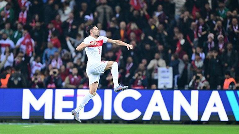 Merih Demiral evinde kafasını kullandı, Gürcistanı boş geçmedi Kariyerinin en özel anı