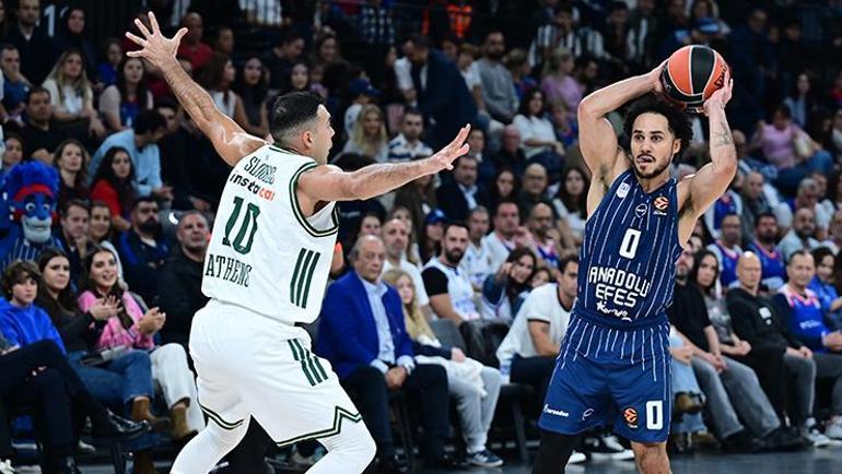 Anadolu Efes - Panathinaikos maç sonucu: 81-95