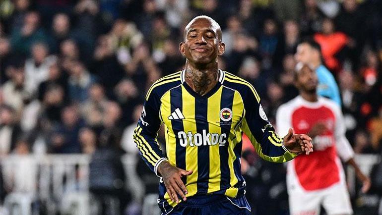 Fenerbahçenin yıldızı Anderson Talisca sahneye çıktı Takımını öne geçirdi