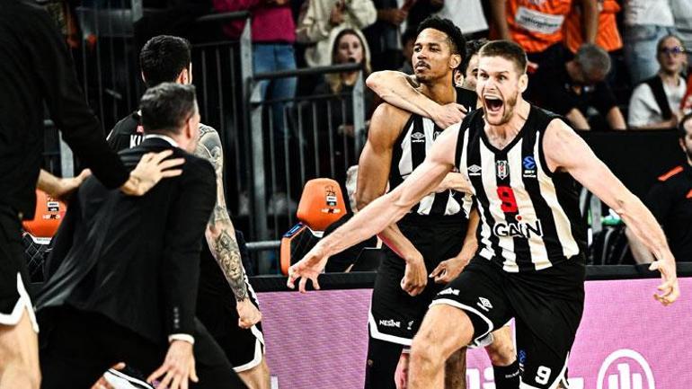 Anthony Brown'dan son saniyede maç kazandıran üçlük Ulm - Beşiktaş GAİN maç sonucu 99-101