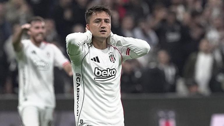 Beşiktaşta Sergen Yalçından Cengiz Ünder kararı Dikkat çeken detay