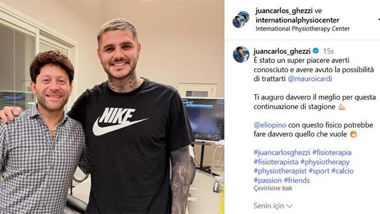 Mauro Icardinin doktoru açıkladı Bu fiziğe sahip biri...