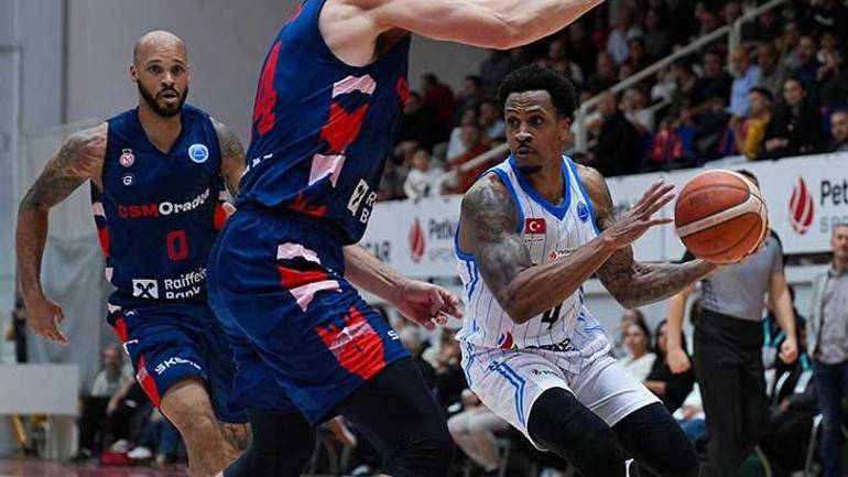Aliağa Petkimspor FIBA EuropeCupta İzmirde 2de 2 yaptı