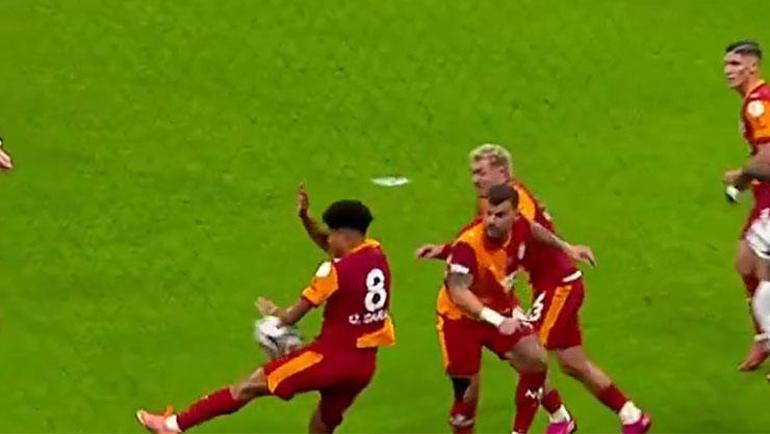 Sosyal medyada çok konuşuldu İşte Trabzonsporun penaltı beklediği pozisyon