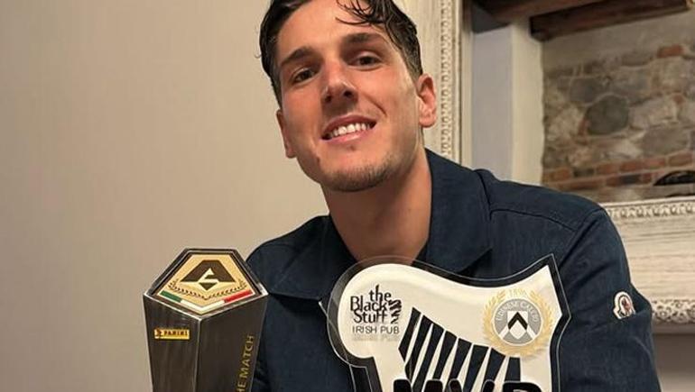 Zaniolo Udinesede yeniden doğdu Ayın oyuncusu seçildi