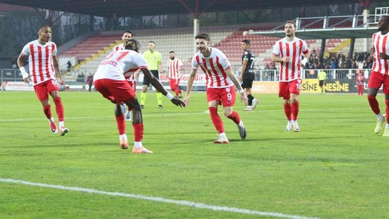Boluspor lider Bodrum FKyı 3-0la devirdi, galibiyet hasretine son verdi