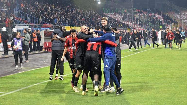 Vanda seri sonu 3 puan 88de Cedricle geldi.... Vanspor FK - Sakaryaspor maç sonucu 3-2