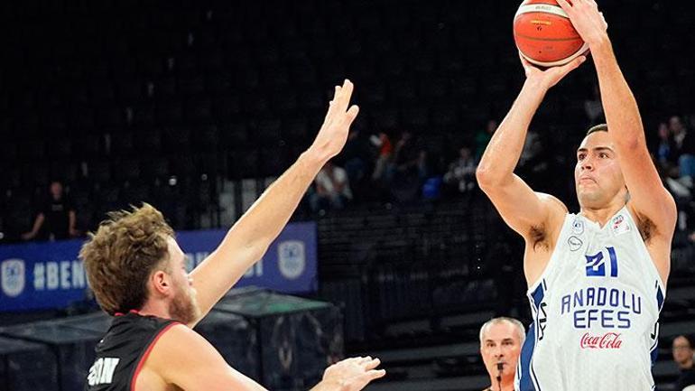 Anadolu Efes 6. haftada Manisa Basketi 32 sayı farkla geçti, 6da 6 yaptı