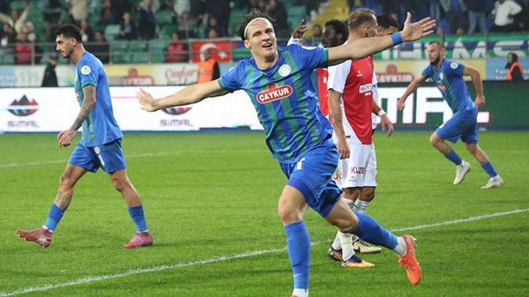 ÖZET I Rizede çaylar Attila Mocsiden Çaykur Rizespor - Karagümrük maç sonucu 1-0