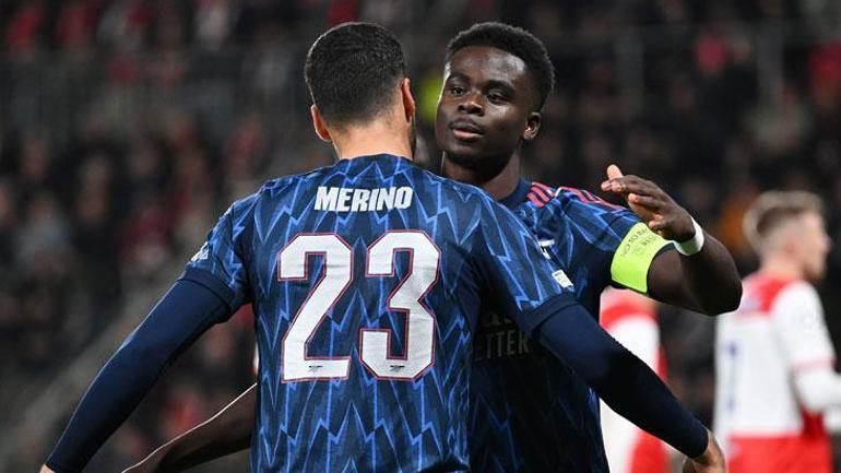 Arsenal Şampiyonlar Liginde kalesini gole kapadı, 4te 4 yaptı Slavia Prag - Arsenal maç sonucu 0-3