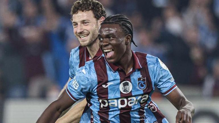 Trabzonsporun genç yıldızı Inao Oulaiyi milli takım heyecanı sardı