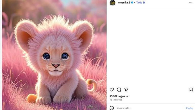 Galatasarayın puan kaybı sonrası eski Fenerbahçeli Emenikeden olay paylaşım