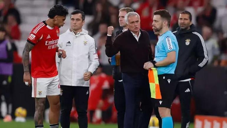Mourinhodan büyük düşüş sürüyor Benfica da ilacı olmadı, hedef tahtasında