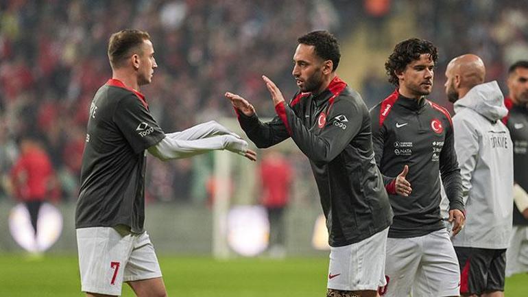 Hakan Çalhanoğlundan son 3 milli maçta 6 gol katkısı Tuncay Şanlıyı yakaladı