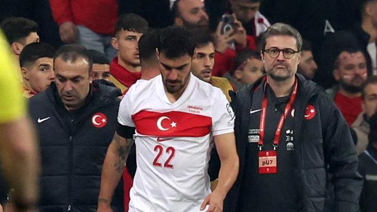 Milli Takımda sakatlık şoku Oyuna devam edemedi