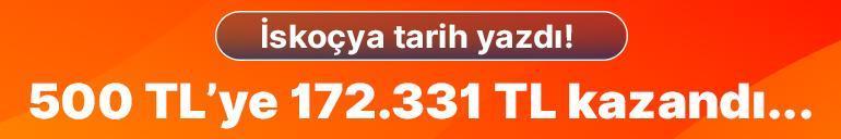 İskoçya tarih yazdı 500 TL’ye 172.331 TL kazandı...