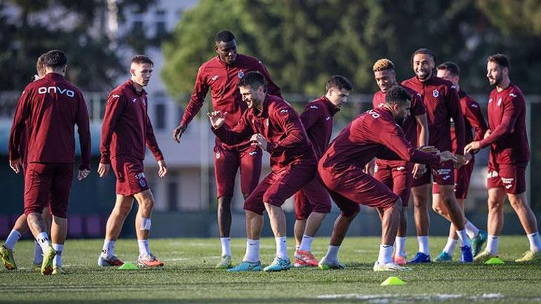Trabzonspor, Başakşehir maçı hazırlıklarını iki eksikle sürdürdü
