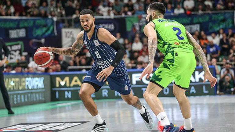Anadolu Efeste mağlubiyet serisi 3 maça çıktı TOFAŞ - Anadolu Efes maç sonucu 86-79