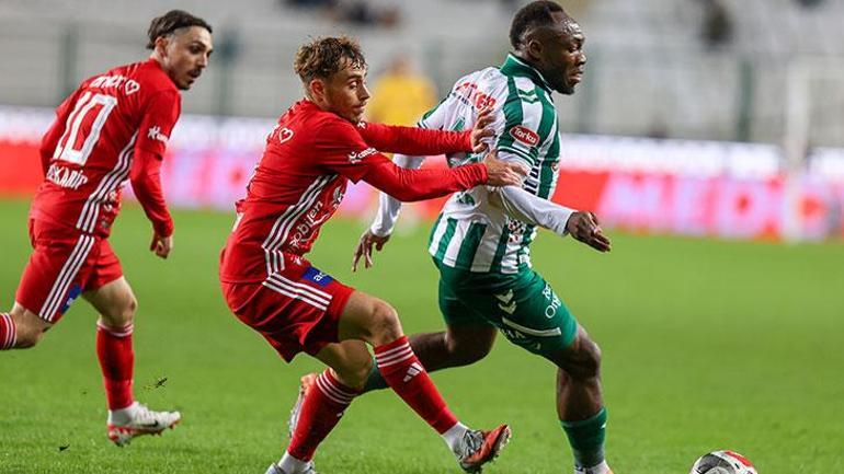 Konyada gol sesi çıkmadı, Storm direğe takıldı... Konyaspor - Antalyaspor maç sonucu 0-0