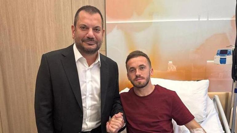 Trabzonspor açıkladı Visca ameliyat oldu