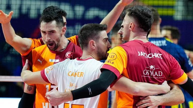 Beş setlik derbide kazanan Galatasaray HDI Sigorta Fenerbahçe Medicana - Galatasaray HDI Sigorta maç sonucu 2-3
