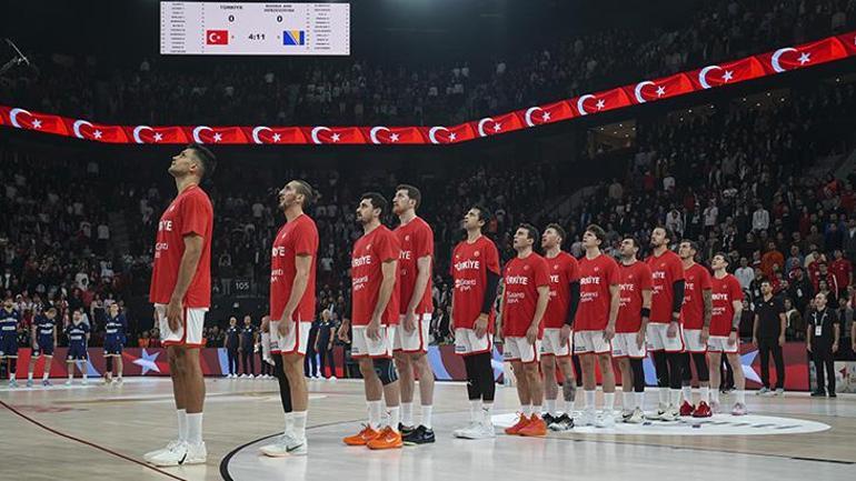 12 Dev Adam 2027 Dünya Kupası yoluna galibiyetle başladı... Türkiye - Bosna Hersek maç sonucu 93-71