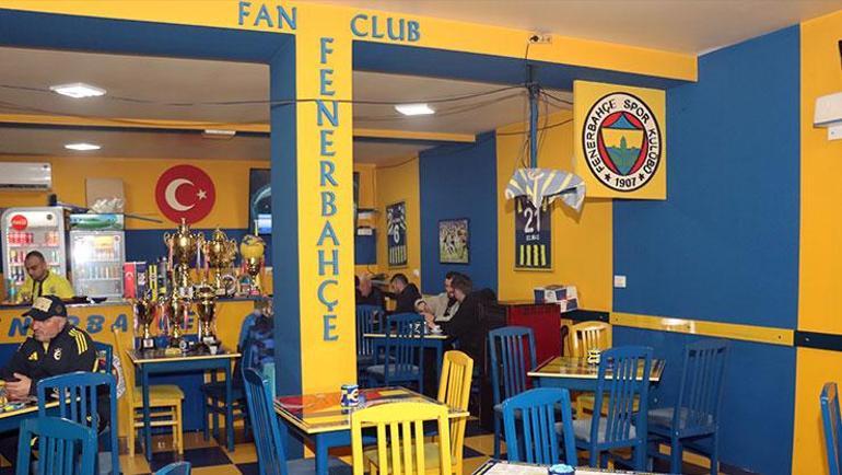 Kuzey Makedonyadaki taraftarlar Fenerbahçe - Galatasaray maçını heyecanla bekliyor