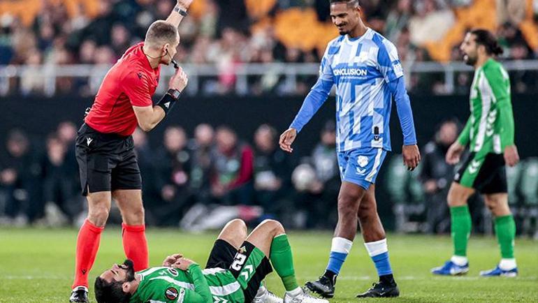 7 dikiş atıldı Real Betiste Amrabat ve Isco şoku