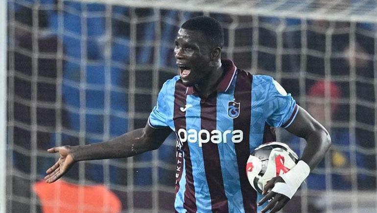 Trabzonsporun yıldızı Paul Onuachu yine sahneye çıktı İnanılmaz istatistiğini sürdürdü