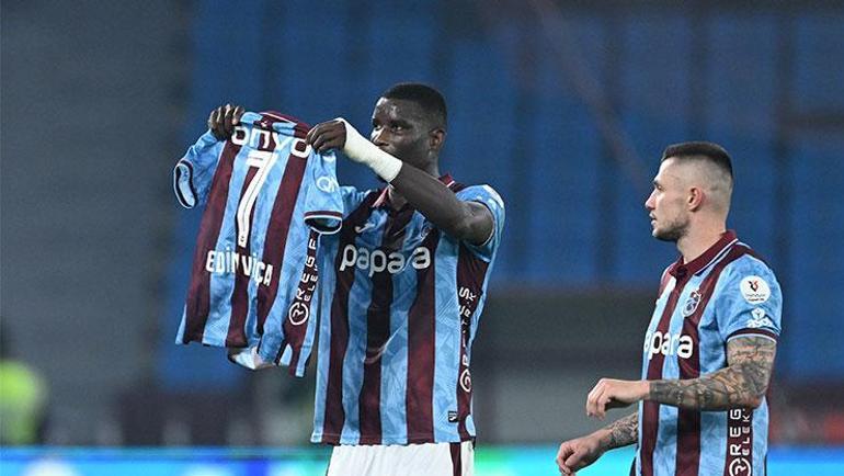 Trabzonsporun yıldızı Paul Onuachu yine sahneye çıktı İnanılmaz istatistiğini sürdürdü