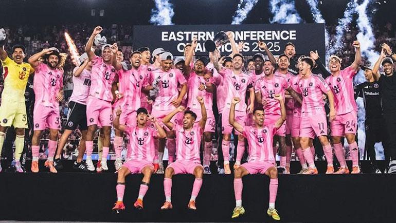 Lionel Messi ve Inter Miami, Doğu Konferansı şampiyonu oldu