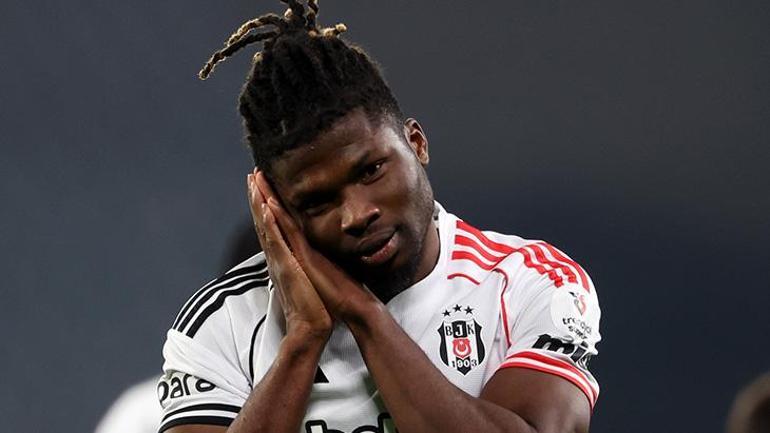 El Bilal Toureden şık gol Beşiktaş formasıyla 3. kez attı