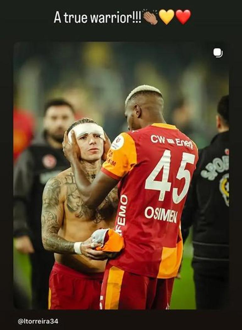 Osimhen Fenerbahçe-Galatasaray derbisi sonrası hızını alamadı Peş peşe paylaşımlar
