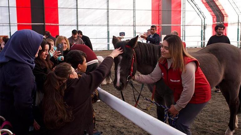 3 Aralık Dünya Engelliler Günü’nde özel çocuklar Hipodrom.com Atla Terapi Merkezi’nde buluştu
