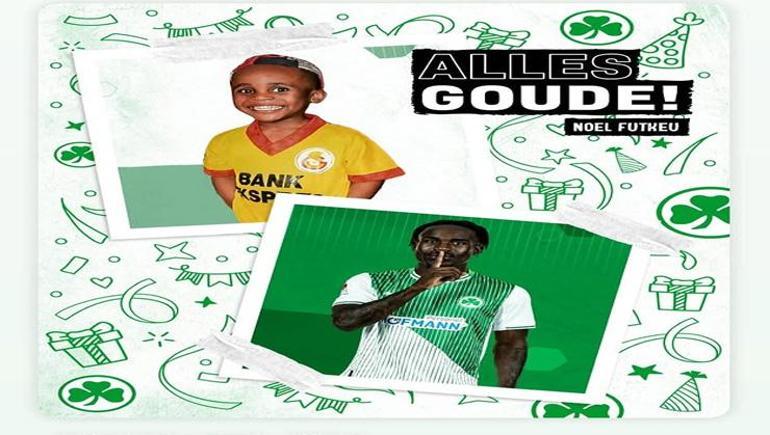 Alman ekibinden oyuncusuna Galatasaray formalı doğum günü kutlaması