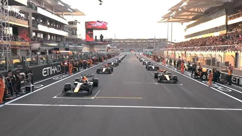 VE F1DE ŞAMPİYON LANDO NORRİS Formula 1 Abu Dhabi Grand Prix yarışı nefes kesti...