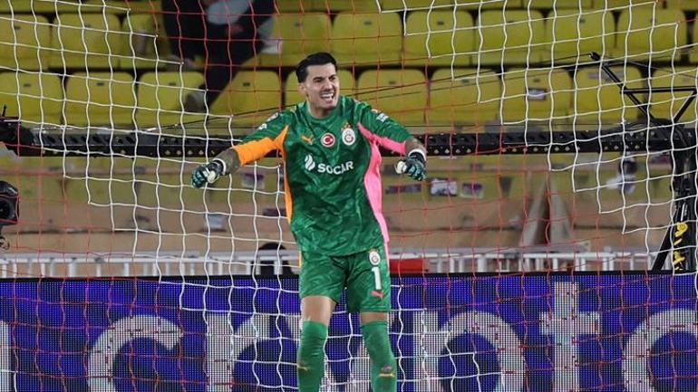 Monaco panteri Uğurcan penaltıda geçit vermedi, milli kalecinin buruk sevinci...