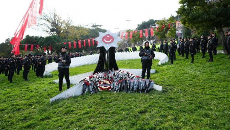 Beşiktaştan şehitler için anma